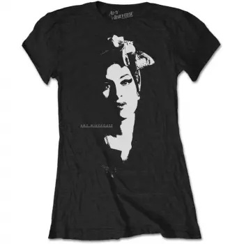 Dames T-shirt Scarf Portrait