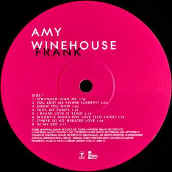 LP Amy Winehouse: Frank