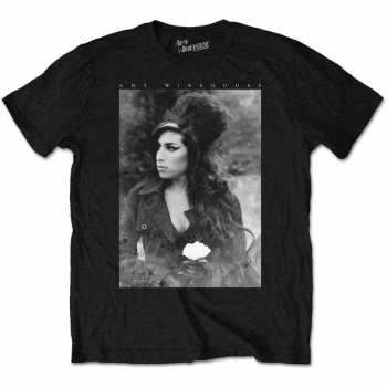 Merch Amy Winehouse: T-shirt Flower Portrait 