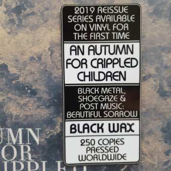 LP An Autumn for Crippled Children: Only The Ocean Knows LTD
