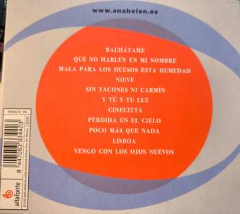 CD Ana Belén: Vengo Con Los Ojos Nuevos