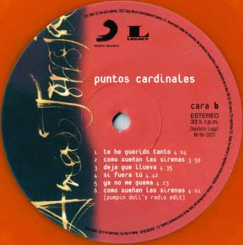 LP Ana Torroja: Puntos Cardinales