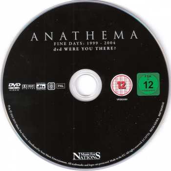3CD/DVD Anathema: Fine Days: 1999 - 2004