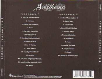 2CD Anathema: Resonance 1 & 2 DIGI