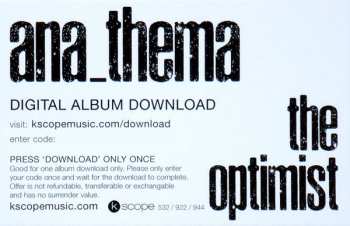 2LP Anathema: The Optimist