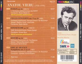 CD Anatol Vieru: Vol. 2