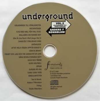 CD Anders F Rönnblom: Underground Vol. 2 LTD