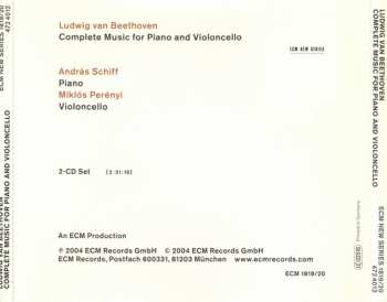 2CD Ludwig van Beethoven: Complete Music For Piano And Violoncello