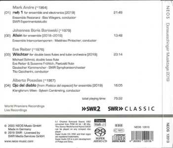 SACD Mark Andre: Donaueschinger Musiktage 2019