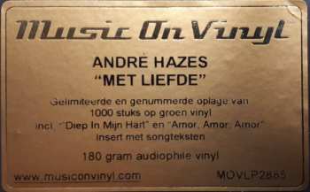 LP André Hazes: Met Liefde NUM | LTD | CLR