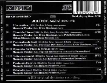 CD André Jolivet: The Complete Flute Music, Volume 2