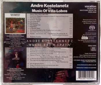 SACD André Kostelanetz: Plays Music Of Villa-Lobos & Conducts Music From Spain