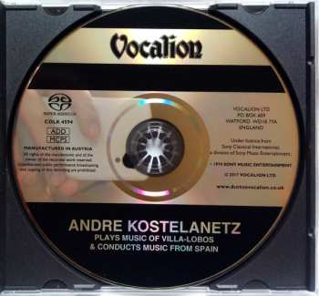 SACD André Kostelanetz: Plays Music Of Villa-Lobos & Conducts Music From Spain