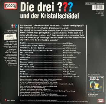 2LP André Marx: Die Drei ??? 217 - Und Der Kristallschädel  LTD