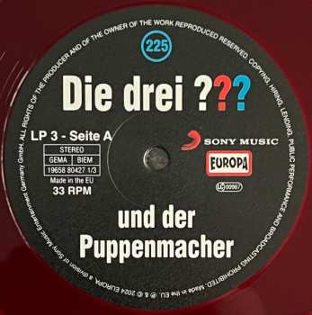 5LP/Doos André Marx: Die Drei ??? 225 - Und Der Puppenmacher CLR | LTD