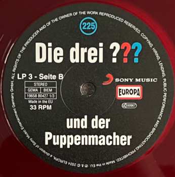5LP/Doos André Marx: Die Drei ??? 225 - Und Der Puppenmacher CLR | LTD