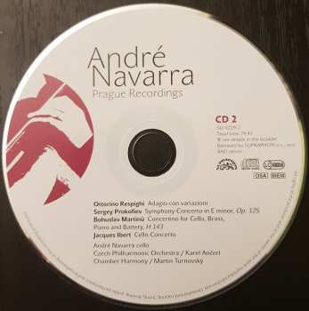 5CD/Doos André Navarra: Prague Recordings
