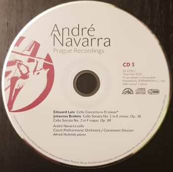 5CD/Doos André Navarra: Prague Recordings