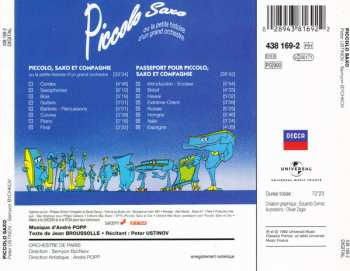 CD FranÇois Perier: Piccolo Saxo Ou la Petite Histoire D'un Grand Orchestre 