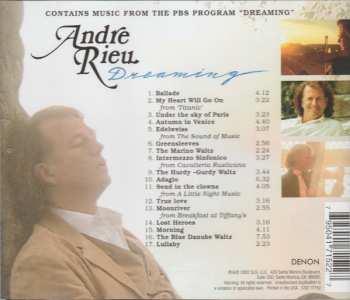 CD André Rieu: Dreaming