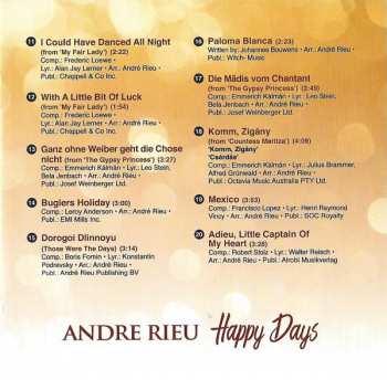 CD/DVD André Rieu: Happy Days DLX