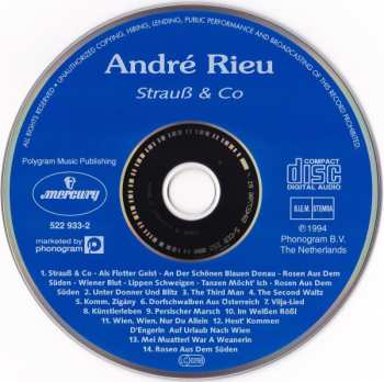 CD André Rieu: Strauß & Co