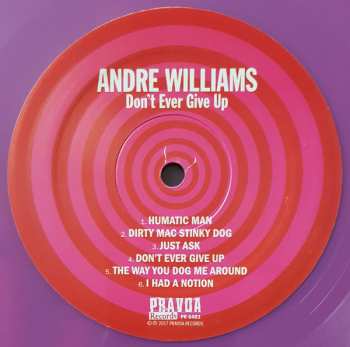 LP Andre Williams: Don't Ever Give Up
