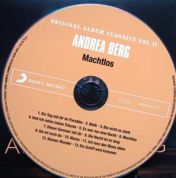 5CD/Doos Andrea Berg: Original Album Classics Vol. II
