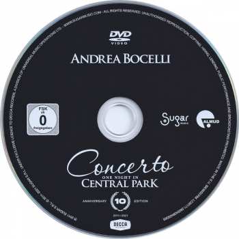 CD/DVD Andrea Bocelli: Concerto: One Night In Central Park  10th Anniversary Edition LTD