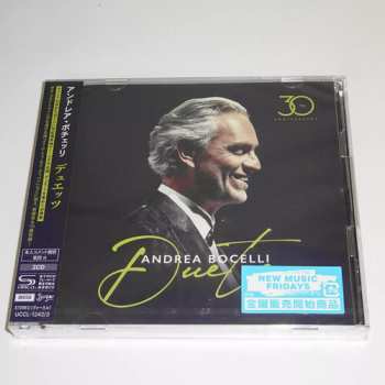 2CD Andrea Bocelli: Duets: 30th Anniversary