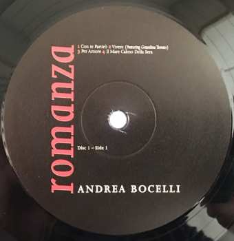2LP Andrea Bocelli: Romanza