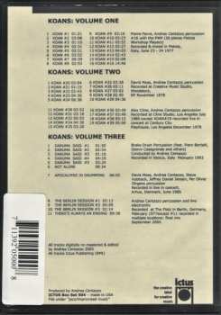 3CD/Doos Andrea Centazzo: Koans (The Ultimate Percussion Collection)