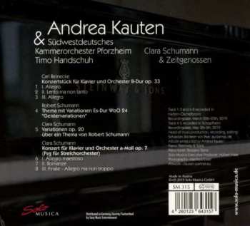 CD Clara Schumann: Clara Schumann & Zeitgenossen