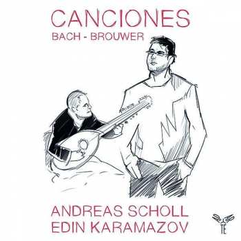 CD Johann Sebastian Bach: Canciones: Bach - Brouwer