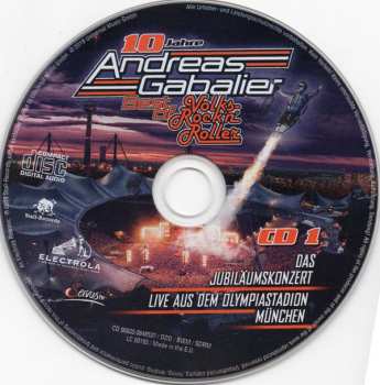 2CD/Doos Andreas Gabalier: Best Of Volks-Rock’n’Roller – Das Jubiläumskonzert Live Aus Dem Olympiastadion In München DIGI