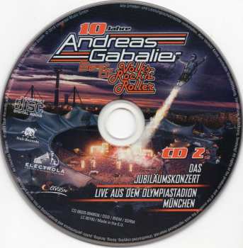 2CD/Doos Andreas Gabalier: Best Of Volks-Rock’n’Roller – Das Jubiläumskonzert Live Aus Dem Olympiastadion In München DIGI