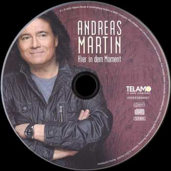 CD Andreas Martin: Hier In Dem Moment