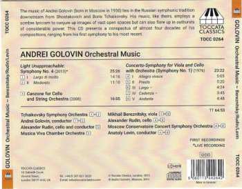 CD Alexander Rudin: Orchestral Music