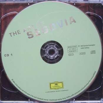 2CD Andrés Segovia: The Art Of Segovia