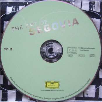 2CD Andrés Segovia: The Art Of Segovia