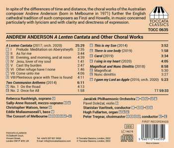 CD Janacek Philharmonic Orchestra: A Lenten Cantata And Other Choral Works