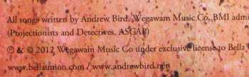2LP/CD Andrew Bird: Break It Yourself