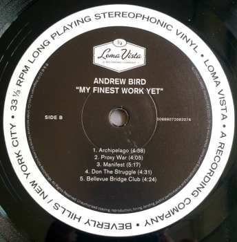 LP Andrew Bird: My Finest Work Yet