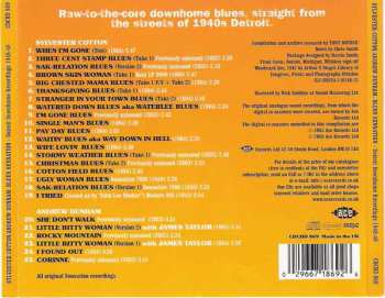 CD Andrew Dunham: Blues Sensation (Detroit Downhome Recordings 1948-49)