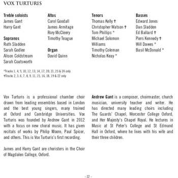 CD Andrew Gant: Christmas Carols From Village Green To Church Choir