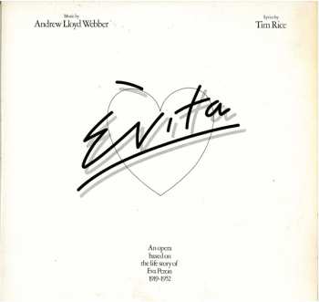 2LP Andrew Lloyd Webber And Tim Rice: Evita