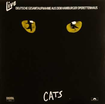 2LP Andrew Lloyd Webber: Cats Live - Deutsche Gesamtaufnahme Aus Dem Hamburger Operettenhaus