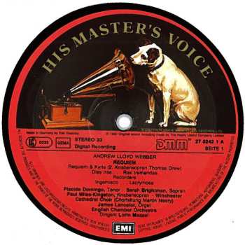 LP Andrew Lloyd Webber: Requiem