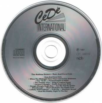 CD The Andrews Sisters: The Best Of Andrews Sisters