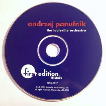 CD The Louisville Orchestra: Sinfonia Elegiaca / Nocturne / Rhapsody